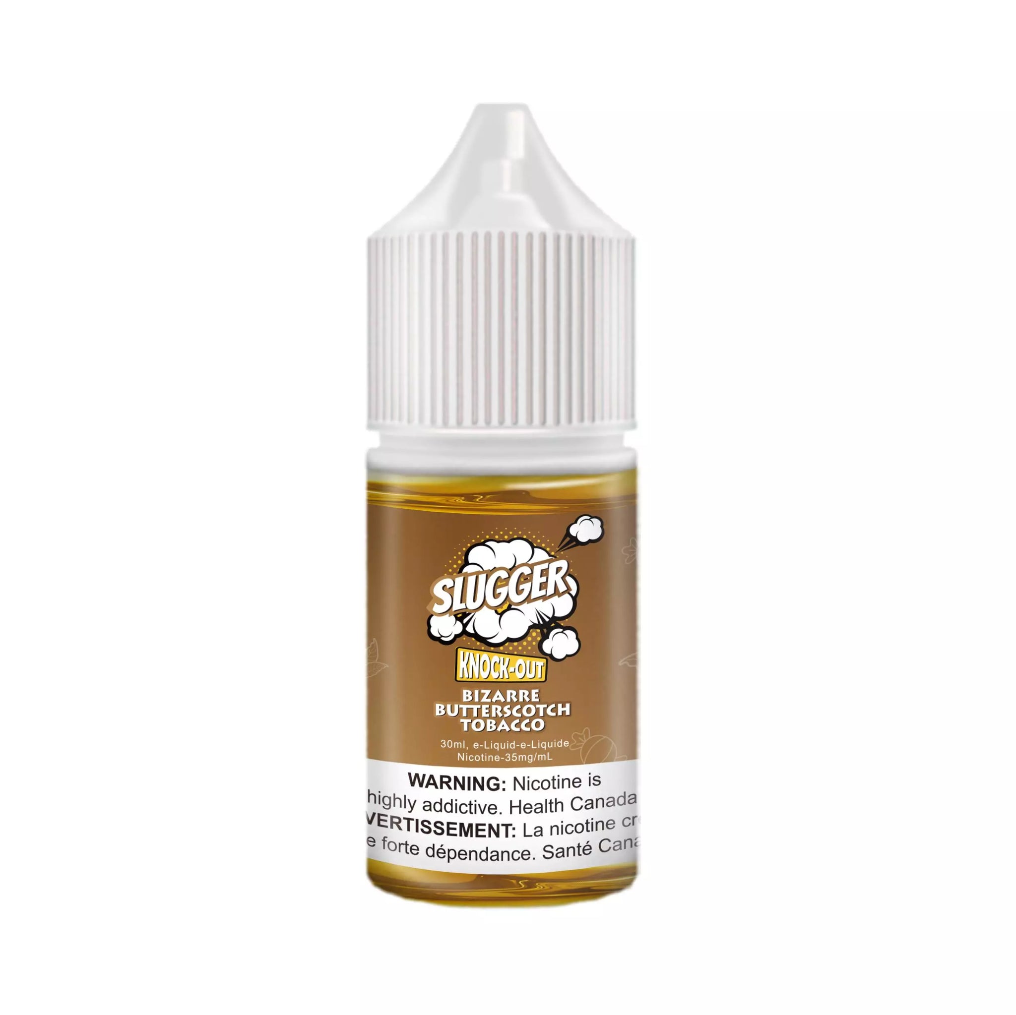 SLUGGER SALT BIZARRE BUTTERSCOTCH TOBACCO 30ML – Elite Cigs & Vaporizers