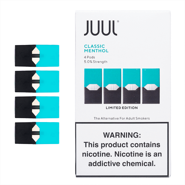 CLASSIC MENTHOL - JUUL PODS | Elite Electronic Cigarettes Elite Cigs & Vaporizers CLASSIC MENTHOL - JUUL PODS | Elite Electronic Cigarettes Elite Cigs & Vaporizers