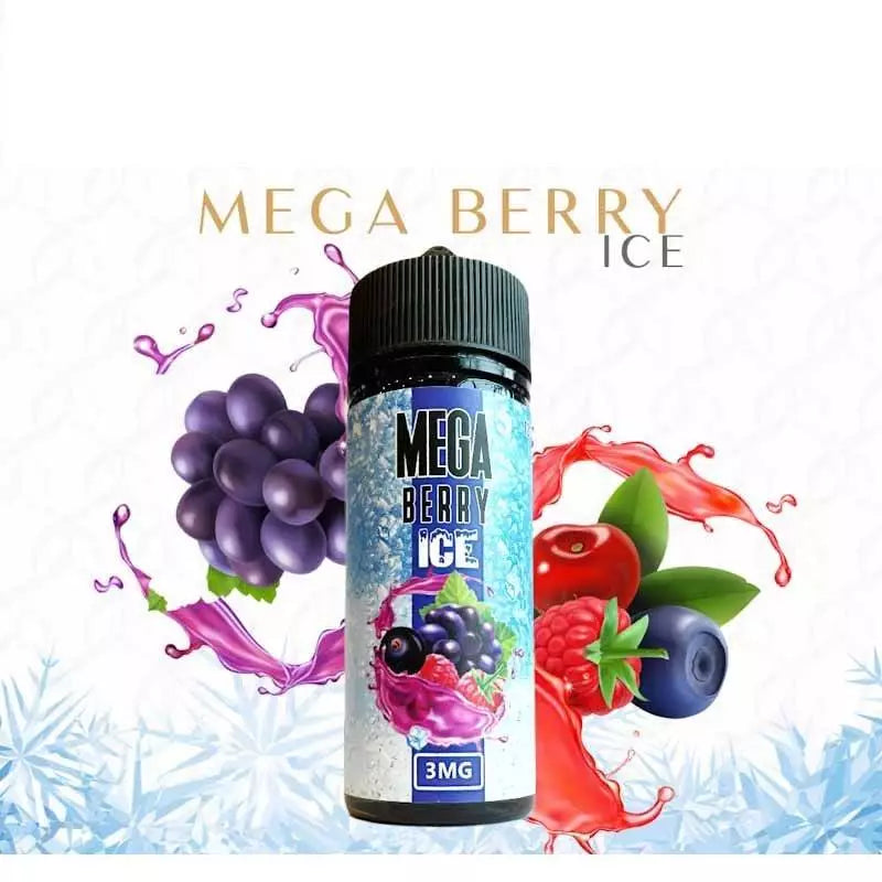 MEGA BERRY ICE GRAND E-LIQUIDS 120ML