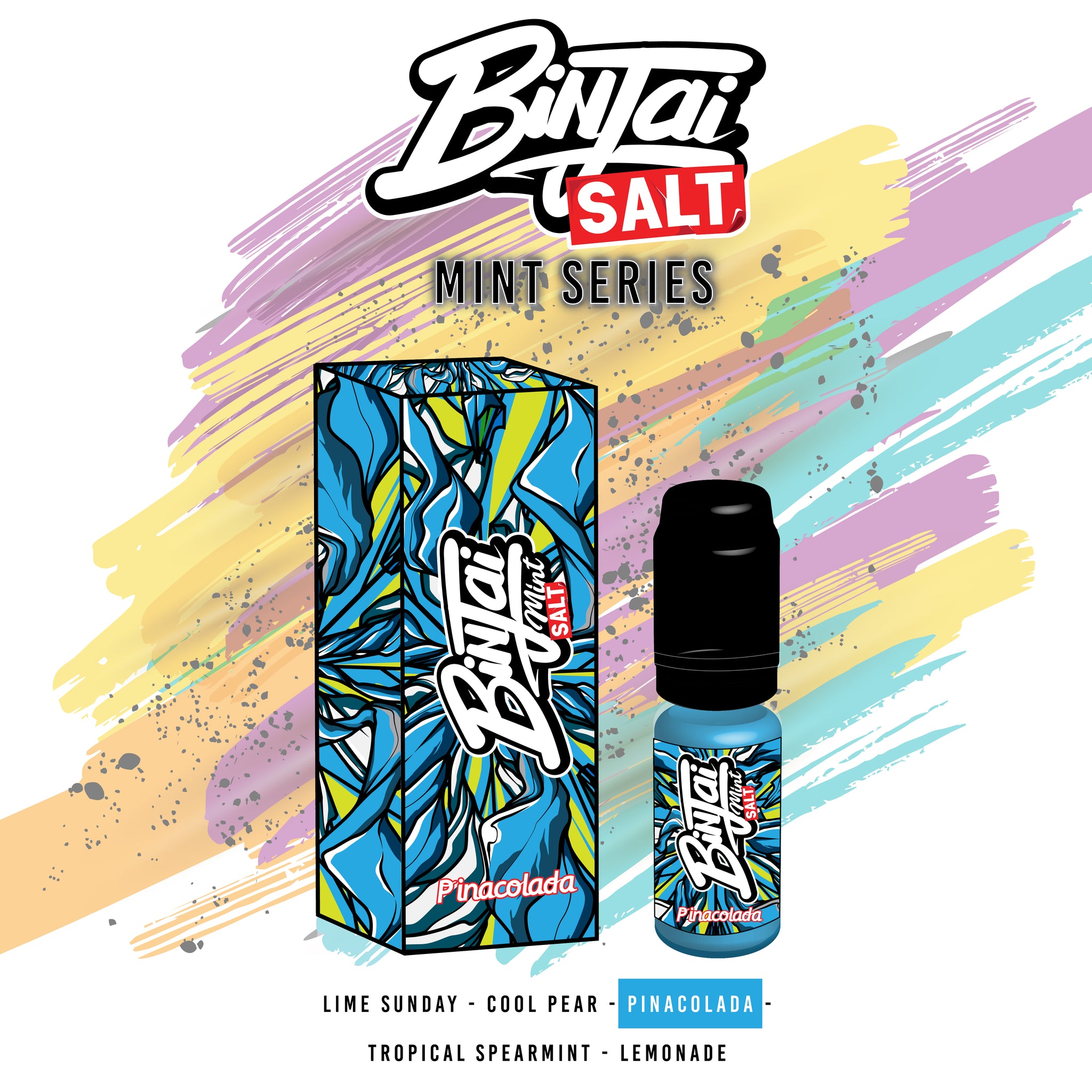 BINJAI MINT SALT - PINACOLADA - 10ML