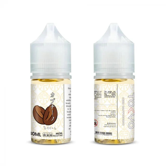 TOKYO CAPPUCCINO SALTNIC 30ML (20 , 30mg) Elite Cigs & Vaporizers TOKYO CAPPUCCINO SALTNIC 30ML (20 , 30mg) Elite Cigs & Vaporizers