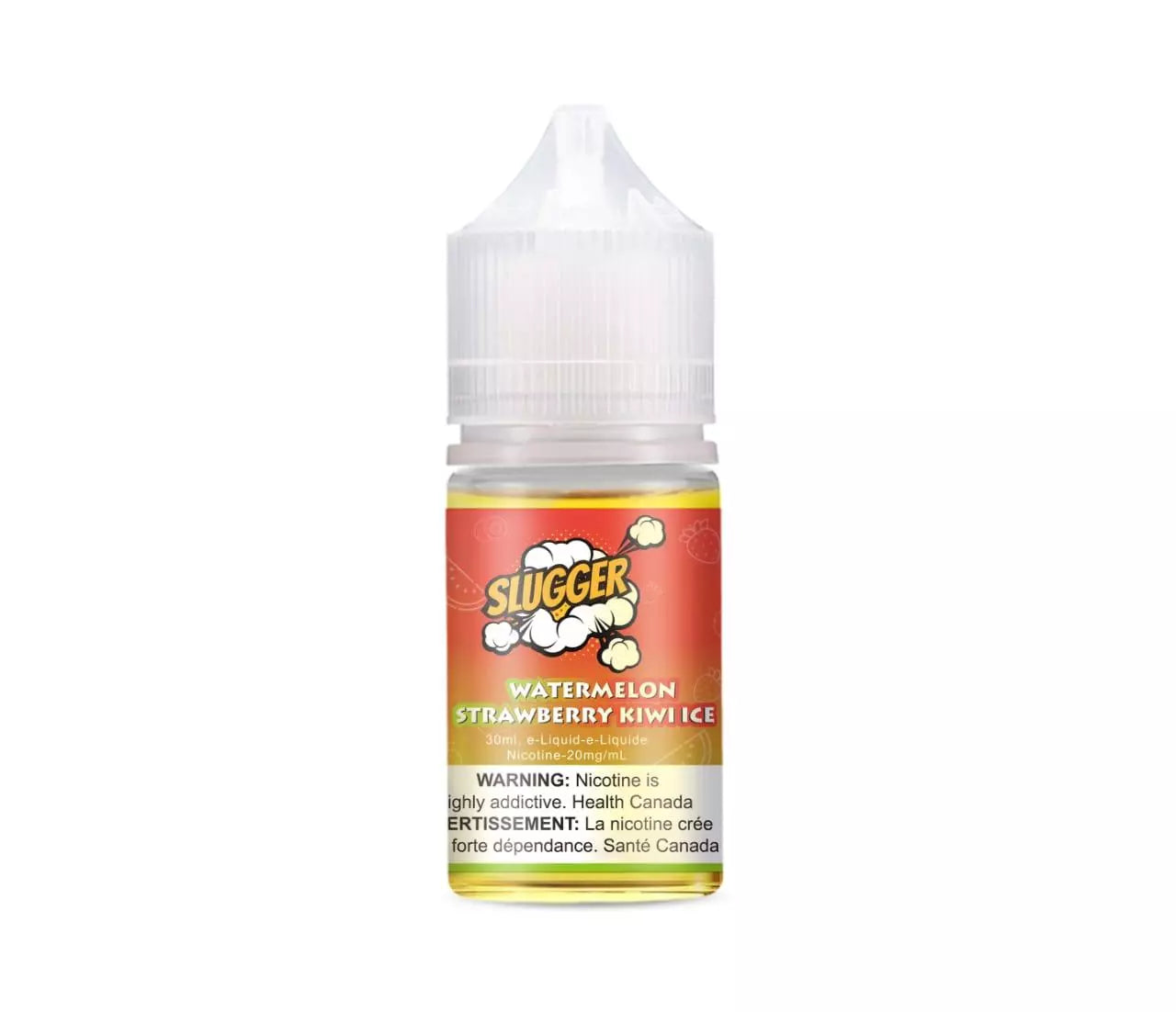 SLUGGER SALT WATERMELON STRAWBERRY KIWI ICE 30ML Elite Cigs & Vaporizers SLUGGER SALT WATERMELON STRAWBERRY KIWI ICE 30ML Elite Cigs & Vaporizers