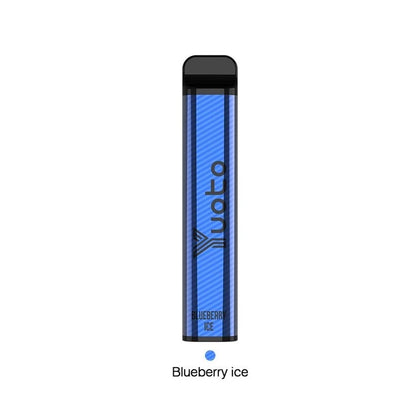 YUOTO XXL DISPOSABLE BLUEBERRY ICE 5% 2500 PUFFS