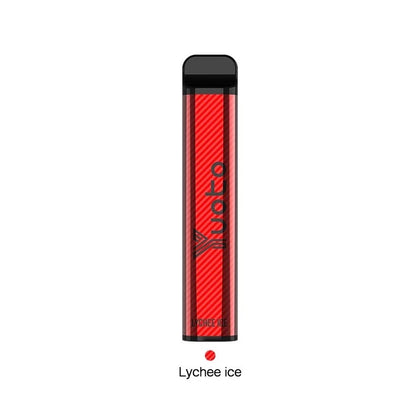 YUOTO XXL DISPOSABLE LYCHEE ICE 5% 2500 PUFFS