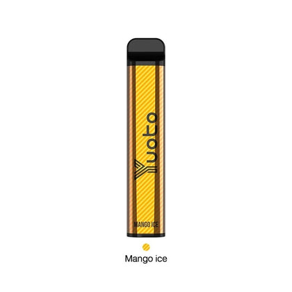YUOTO XXL DISPOSABLE MANGO ICE 5% 2500 PUFFS