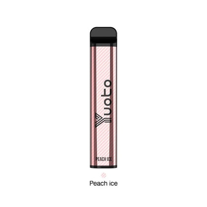 YUOTO XXL DISPOSABLE PEACH ICE 5% 2500 PUFFS