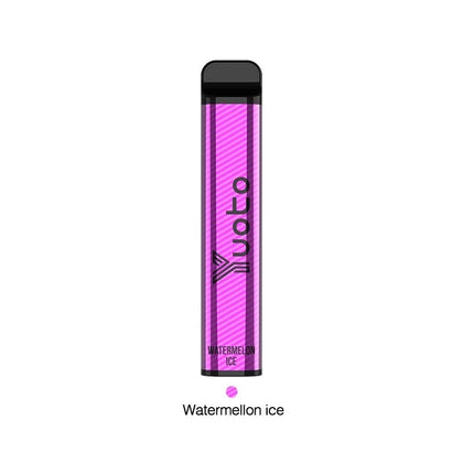 YUOTO XXL DISPOSABLE WATERMELON ICE 5% 2500 PUFFS
