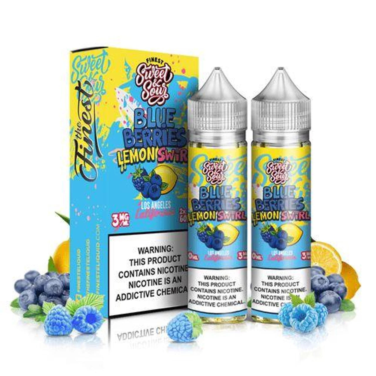 BLUEBERRY LEMON SWIRL FINEST SWEET & SOUR 60ML