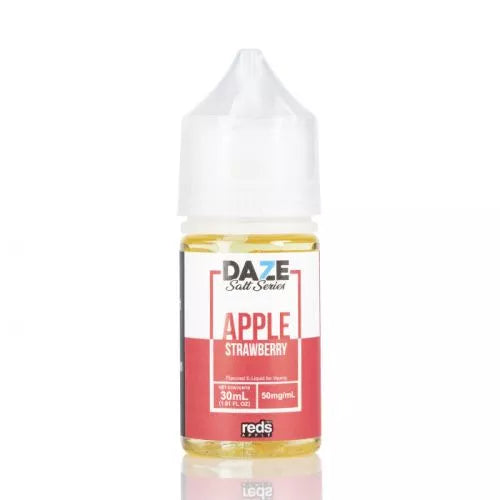 daze apple vape juice ICED STRAWBERRY – REDS APPLE 7 DAZE SALT 30ML – Elite Cigs & Vaporizers
