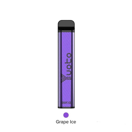 YUOTO XXL DISPOSABLE GRAPE ICE 5% 2500 PUFFS